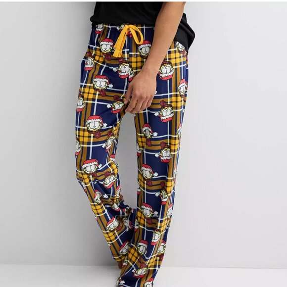 Men's Garfield Holiday Pajama Pants Size Large NWT - Picture 3 of 4